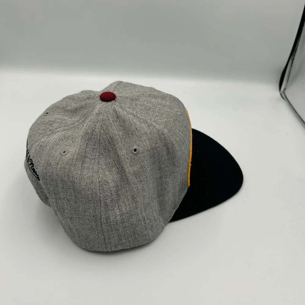 Mitchell & Ness Hat Cleveland Cavaliers Unisex OSFM Grey Snapback NBA Cap